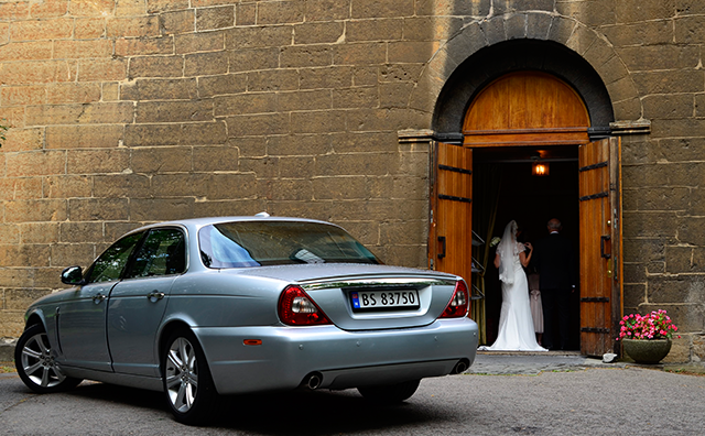 Privatsjåfør til bryllup
